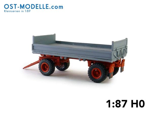 HW80.11 ND Kippaufbau halbe Bordwand links und rechts grau rot